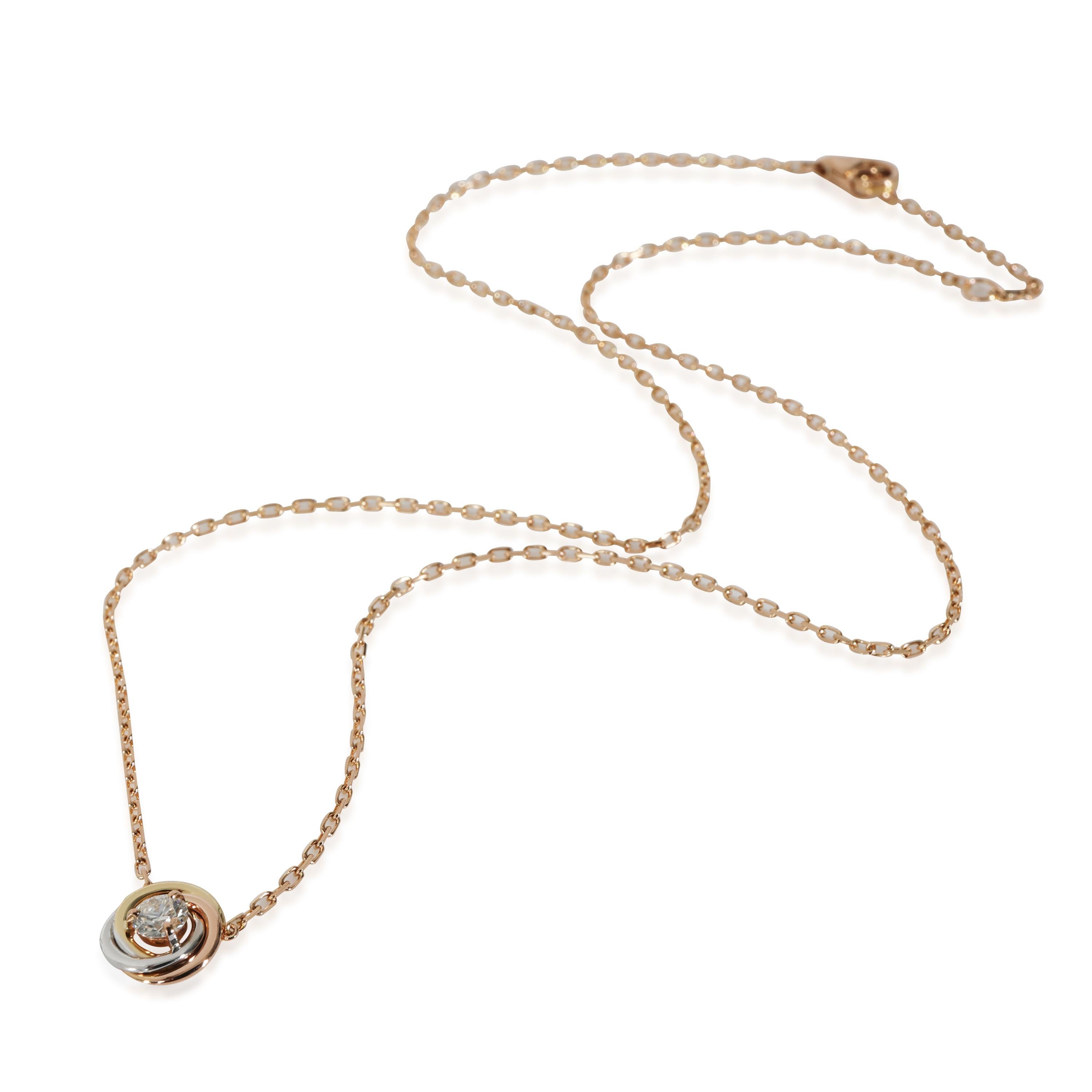 Pendentif Trinité de Cartier, 1 diamant

DÉTAILS PRIMAIRES
SKU : 144426
Titre de la liste : Pendentif Trinité de Cartier, 1 diamant
Description de l'état : Louis Cartier, petit-fils du fondateur, a introduit la bague Trinity en 1924. La bague se
