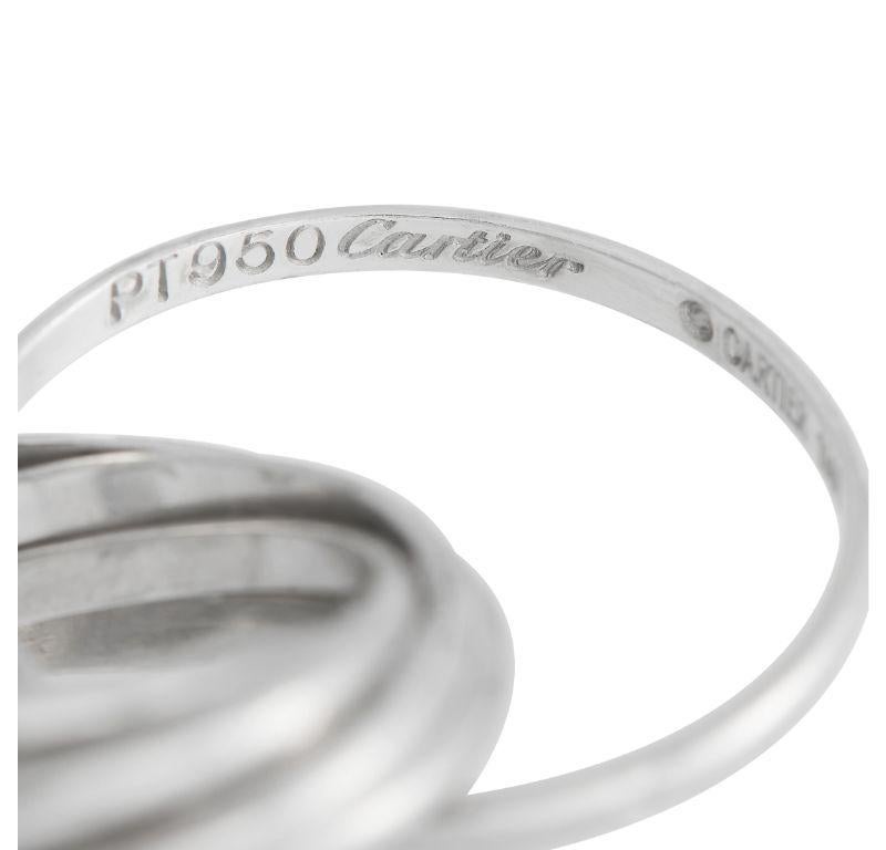 Women's Cartier Trinity Platinum 6-Band Ring