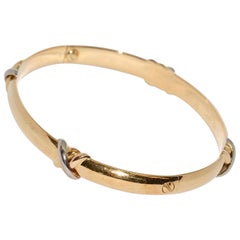 Cartier Trinity:: Pre Love Dreifarbiger Armreif:: Armband 18 Karat Gold