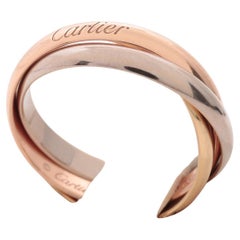Cartier Trinity Ring 750(YG×PG×WG)