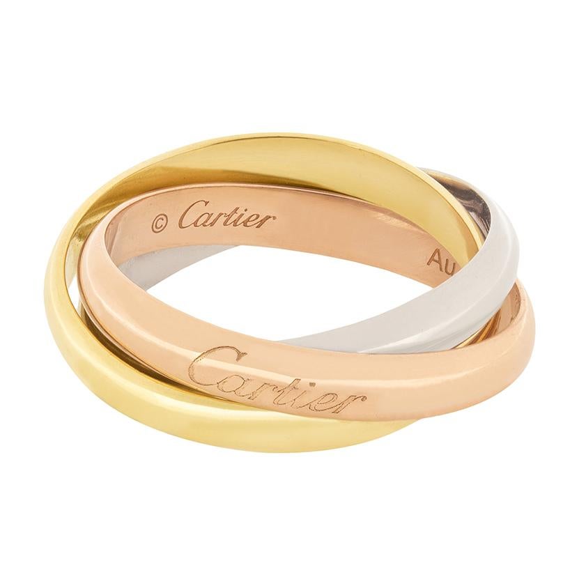 Modern Cartier ‘Trinity’ Ring For Sale
