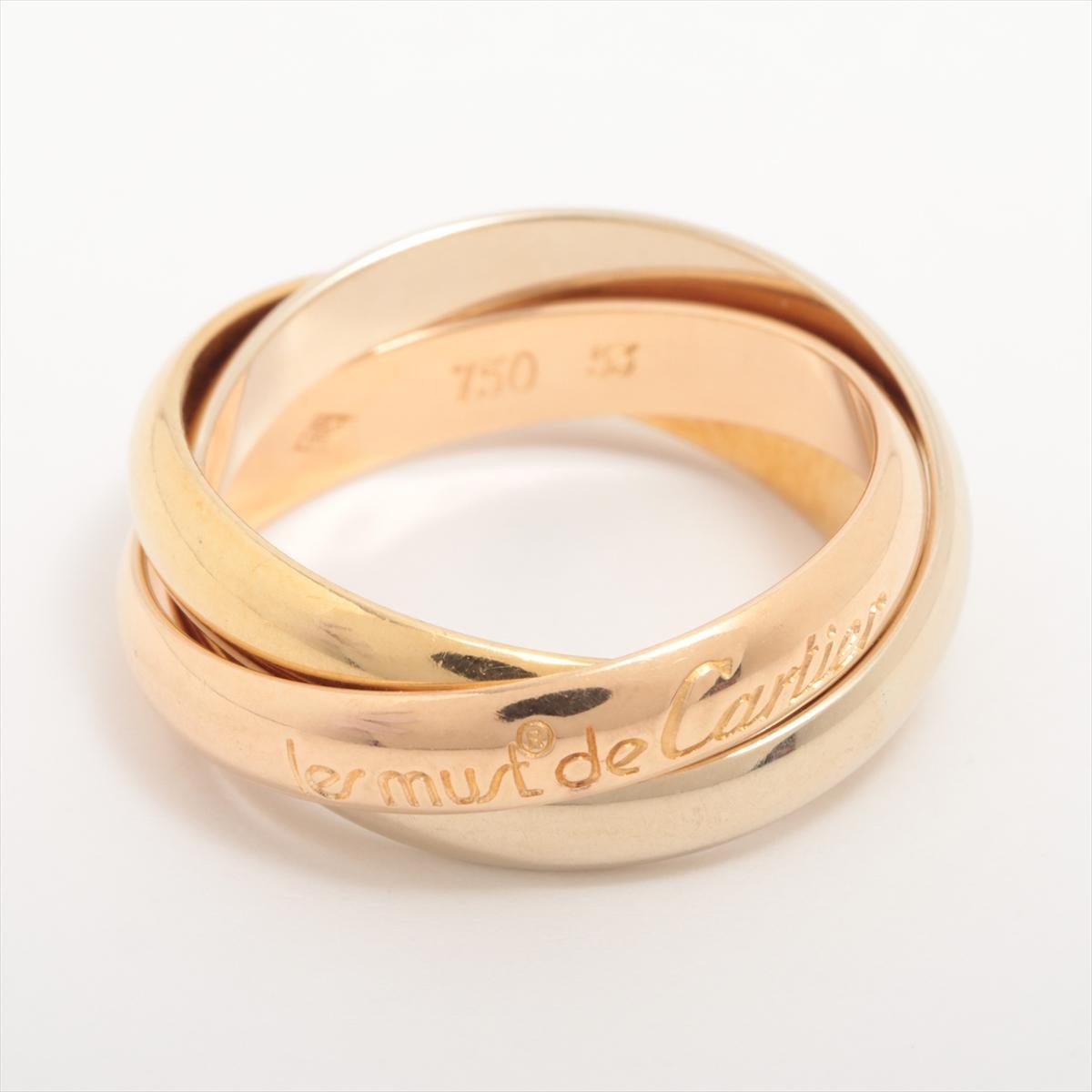 Women's or Men's Cartier Trinity Ring For Sale