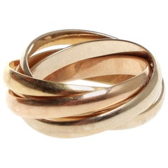 Cartier Trinity Ring For Sale at 1stDibs