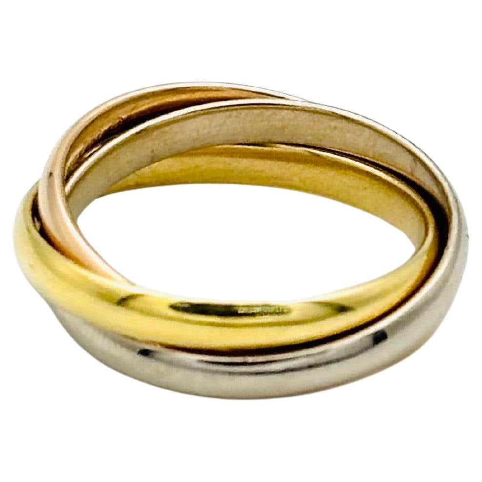 3 Ringe Cartier Trinity Ring For Sale at 1stDibs
