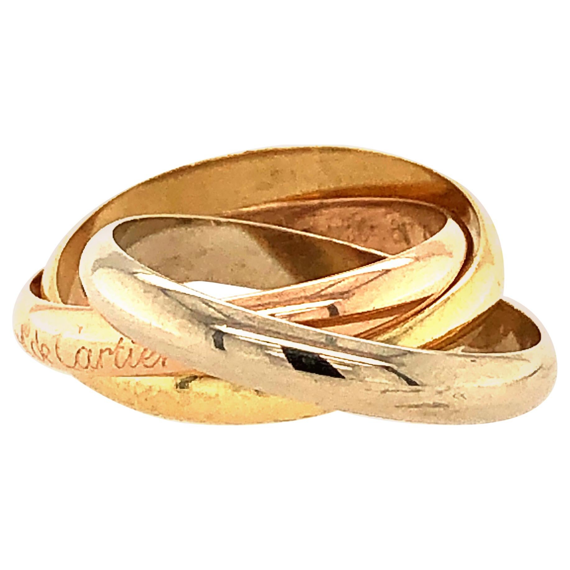 Cartier Trinity Ring Gold
