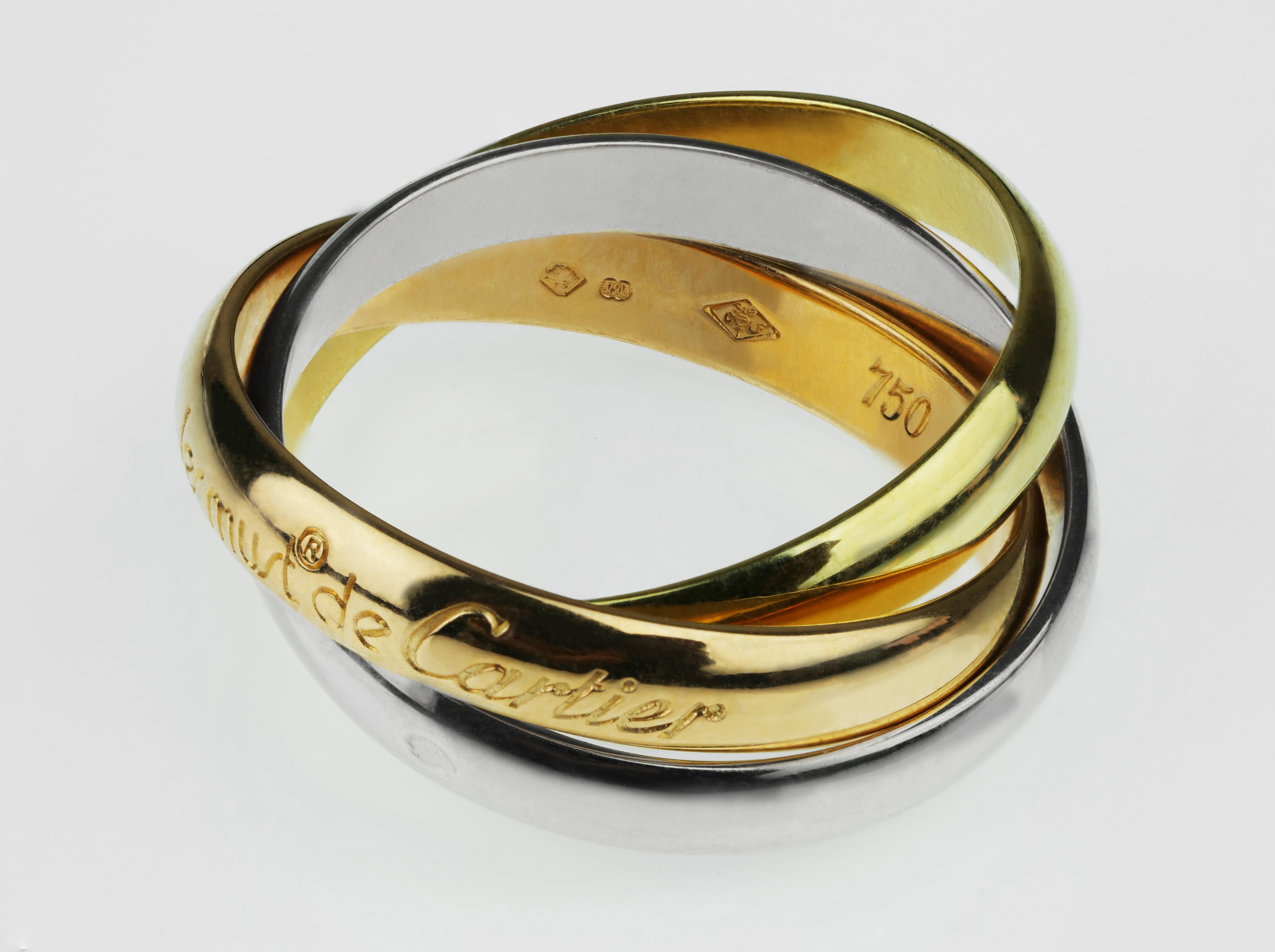 cartier trinity ring used