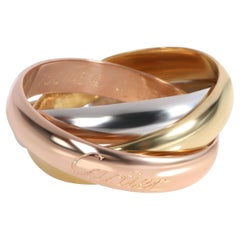 Cartier Trinity Ring in 18K 3 Tone Gold