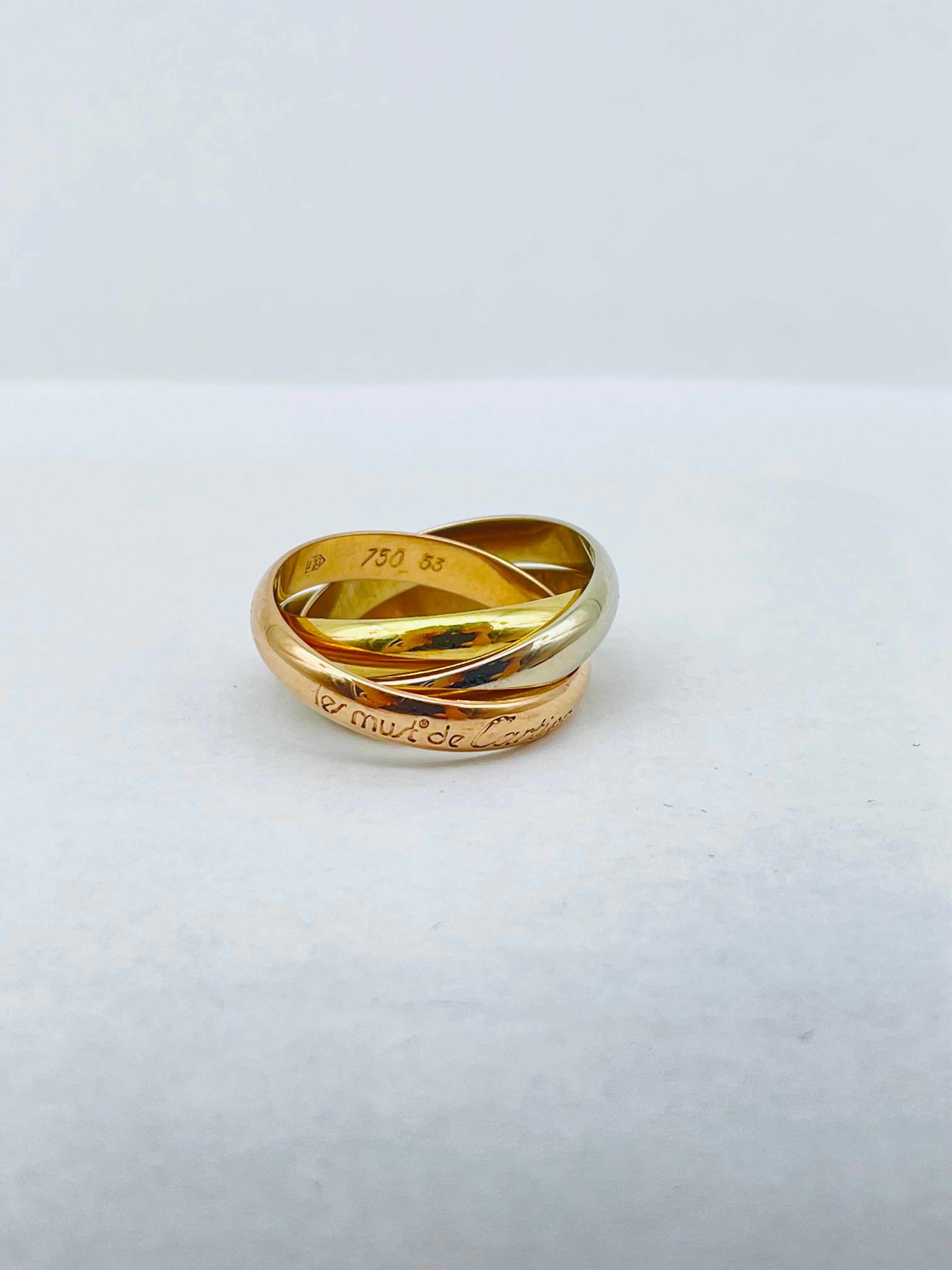cartier ring trinity price