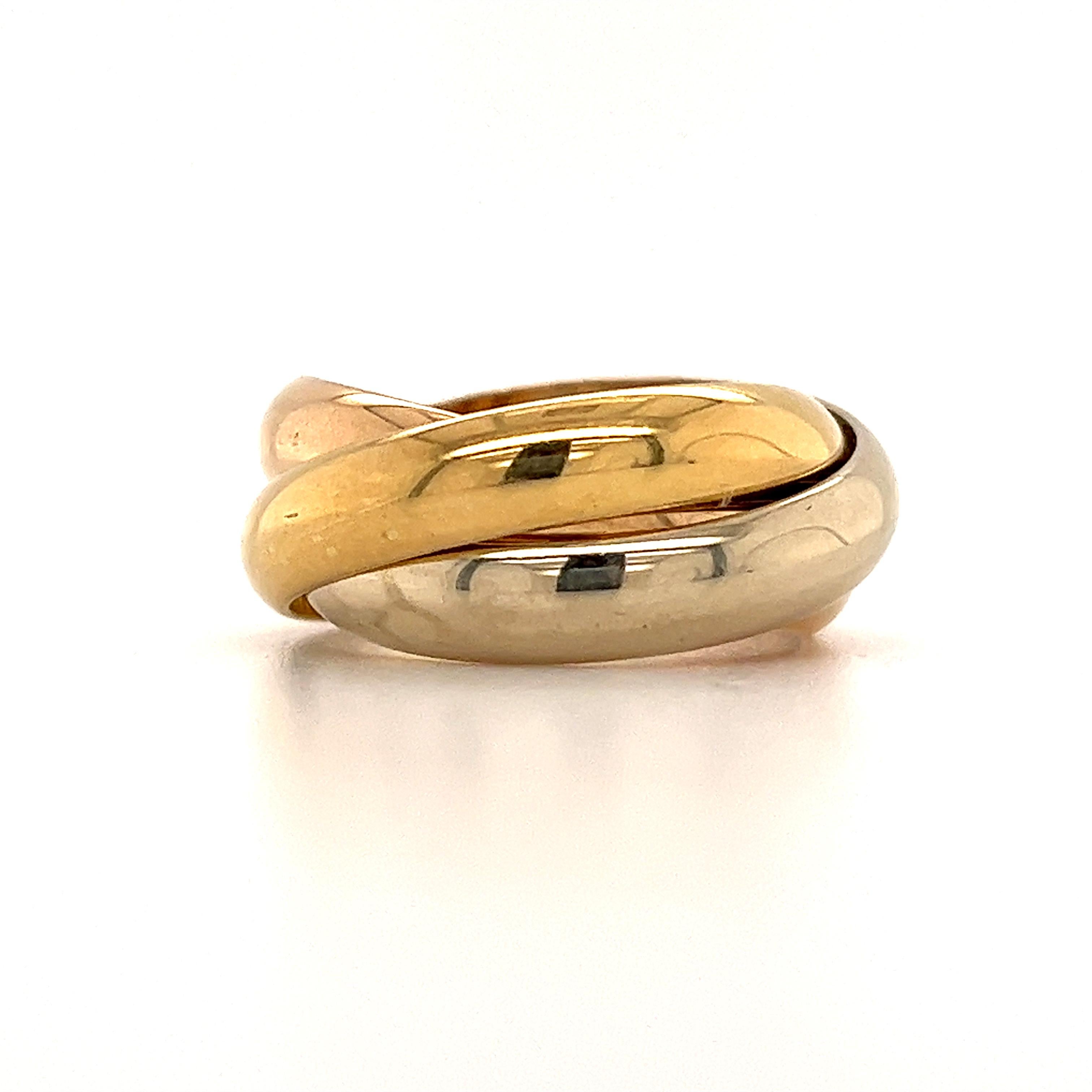 cartier trinity puzzle ring