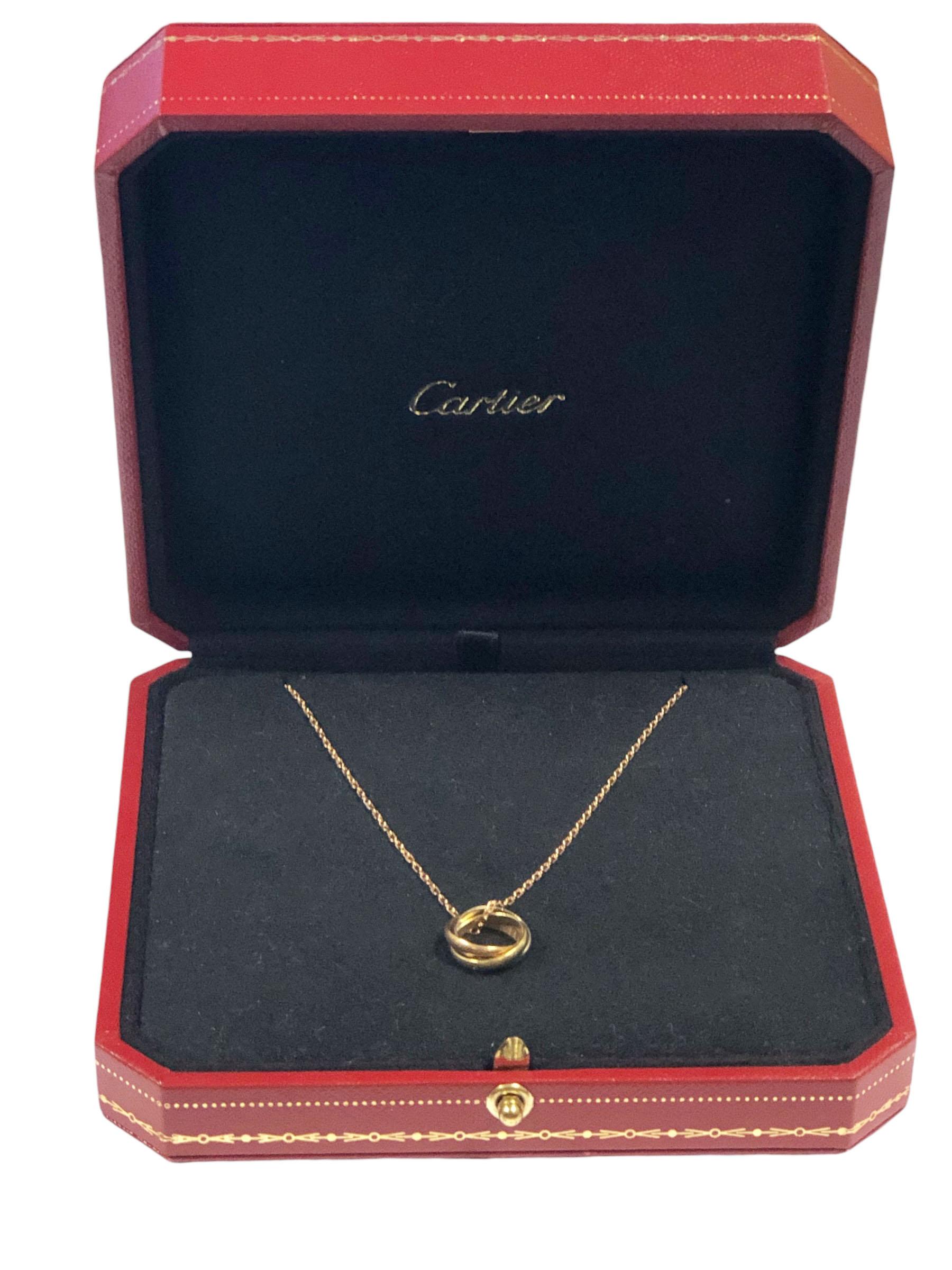 Collana Cartier Trinity Ring in vendita 3