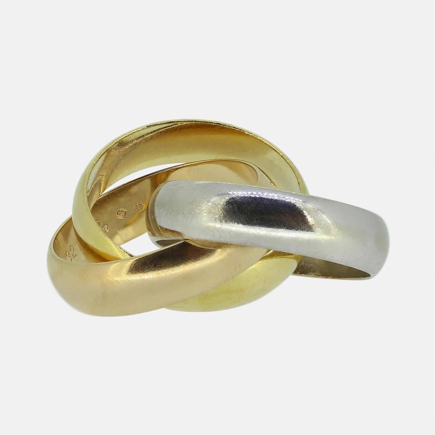 Anillo Cartier Trinidad Talla J (49) en Bueno estado para la venta en London, GB