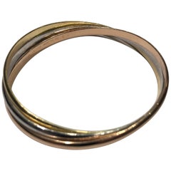 Cartier Trinity Rolling Bangle Bracelet