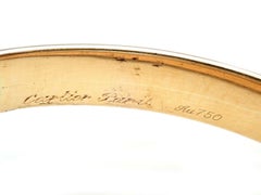 Cartier Trinity Rolling Large Model Tricolor Gold Bangle Bracelet