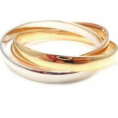 Cartier Trinity Rolling Large Model Tricolor Gold-Armreif