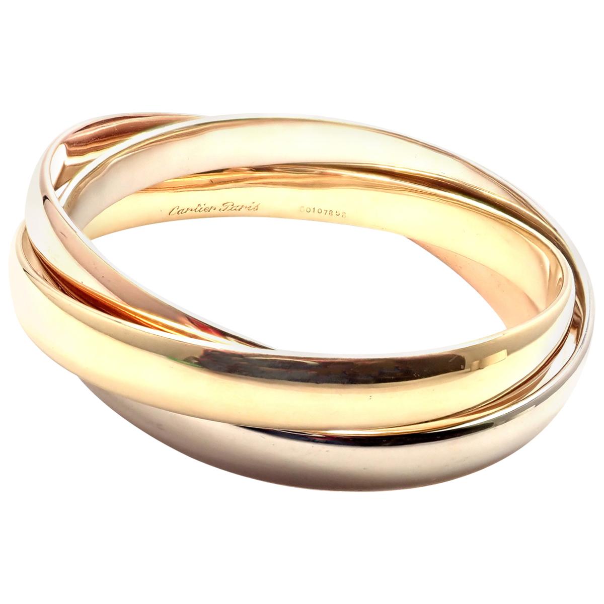Cartier Trinity Bracelets 41 For Sale on 1stdibs