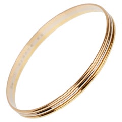 Vintage Cartier Trinity Slip on Bangle Bracelet