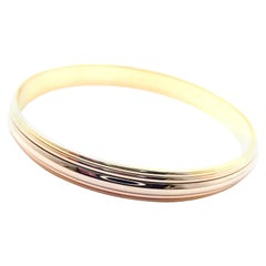 Pulsera brazalete Cartier Trinity Slip-On Oro Tricolor