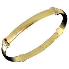 three gold bracelet Cartier Trinity Three Gold Yellow White Rose Gold Bracelet Bangle