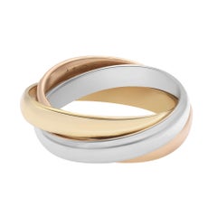 Cartier Bague Trinity classique en or 18 carats à trois tons