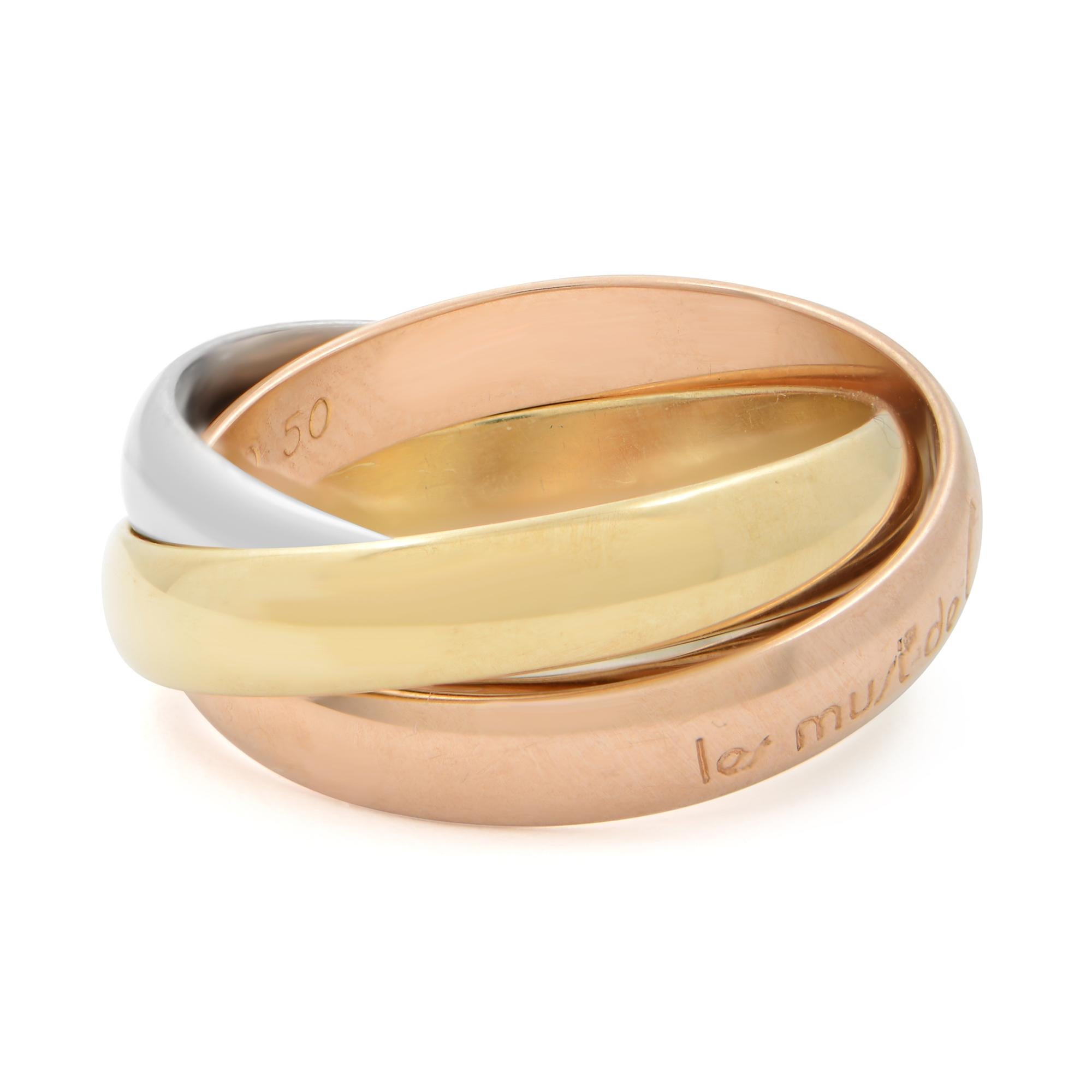 cartier 750 ring 52833a price