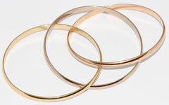 Cartier Bracelet Trinity en or rose, blanc et jaune 18 carats