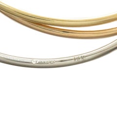 Bracelet en or tricolore Trinity de Cartier:: 1980