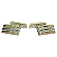 Cartier Trinity Tri-Color Gold Cufflinks