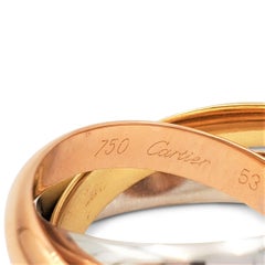 Cartier 'Trinity' Tri-Color Gold Ring
