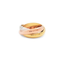Cartier 'Trinity' Tri-Color Gold Ring