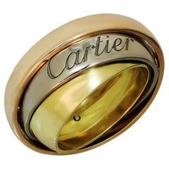 Cartier Trinity Tri-Gold Band Ring