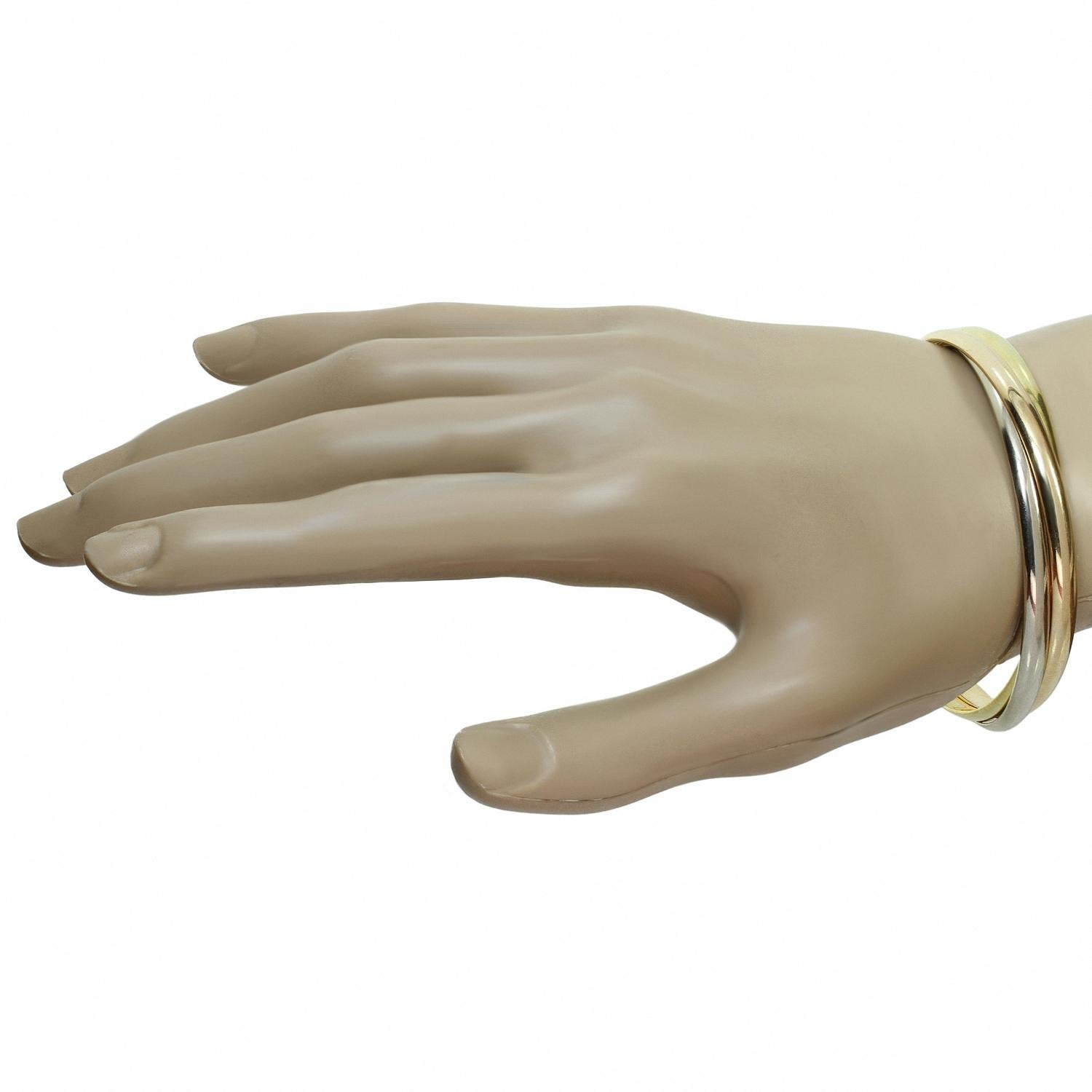 tri gold bangle