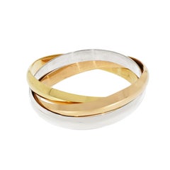 Cartier Trinity Tricolor Bangle Bracelet