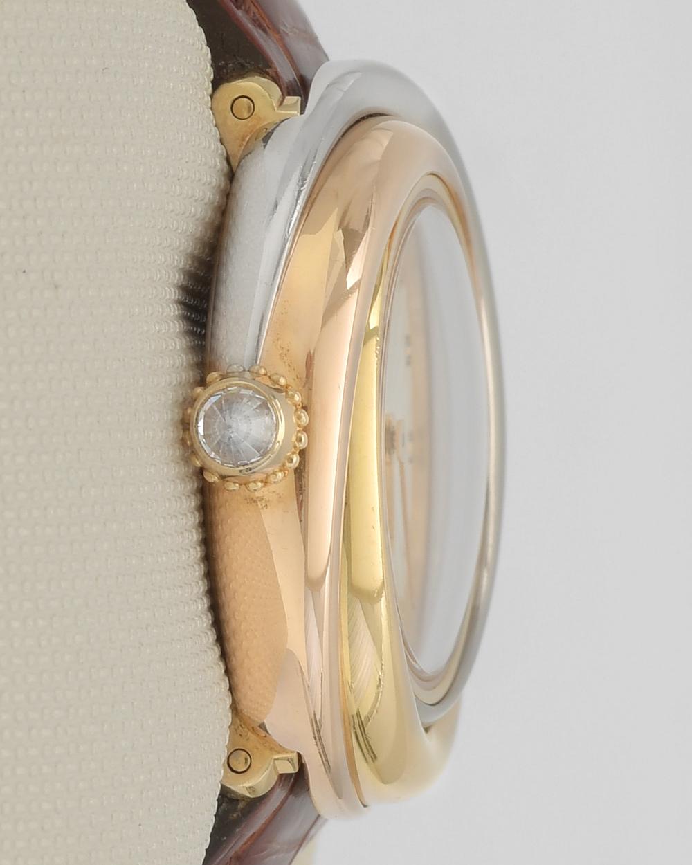 Cartier Trinity Tricolored Gold 'W200246' In Excellent Condition In Greenwich, CT