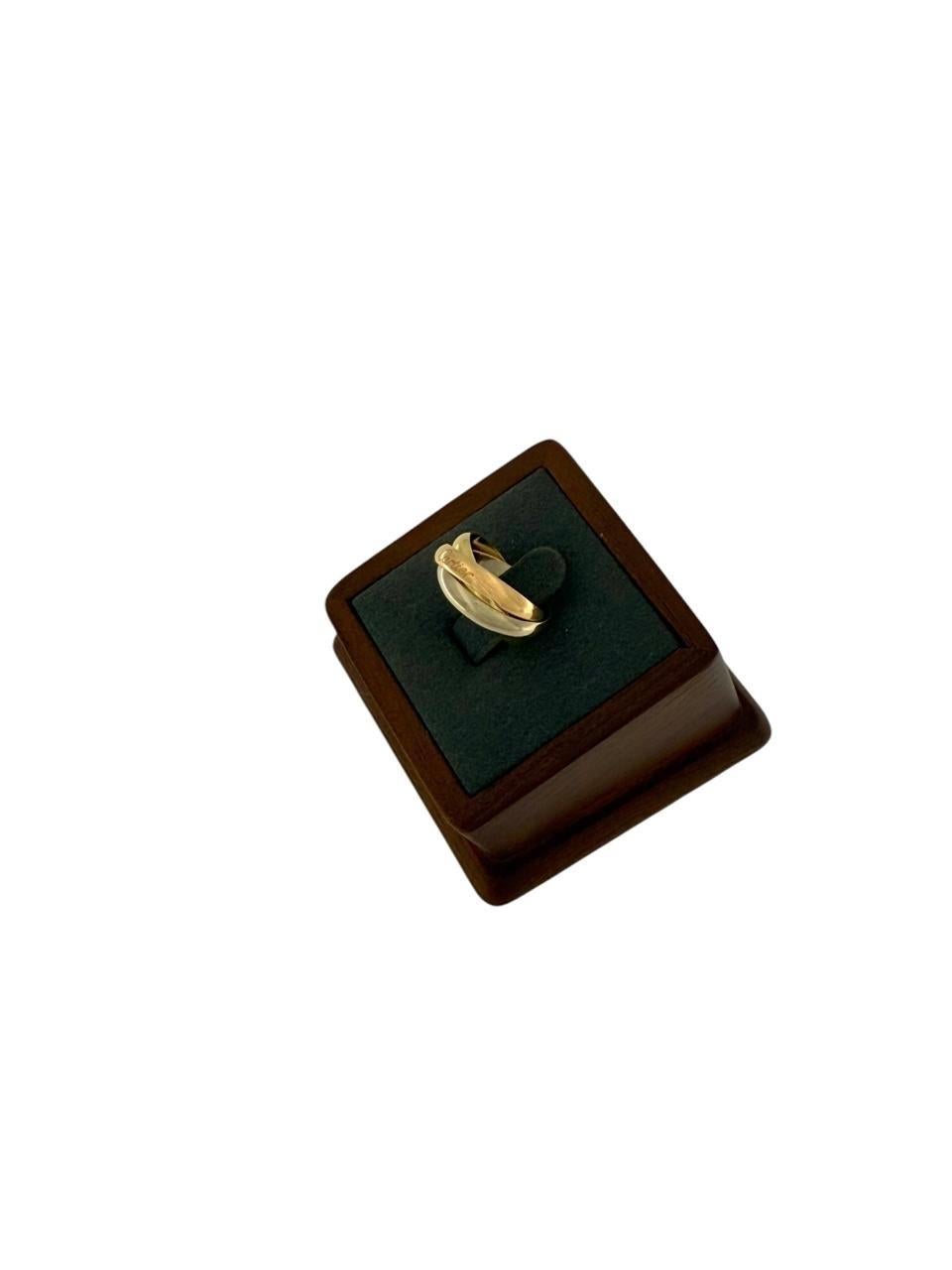 Bague en or triple trinité de Cartier - taille 57 en vente 1
