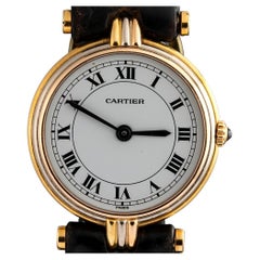 Cartier Trinity Vendome Reference 881004 Three Colour Gold Watch