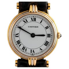 Cartier Trinity Vendome Référence 881004 Montre en or trois couleurs