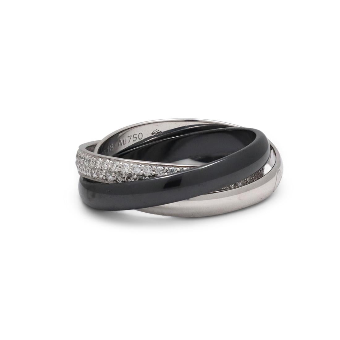 cartier ceramic ring