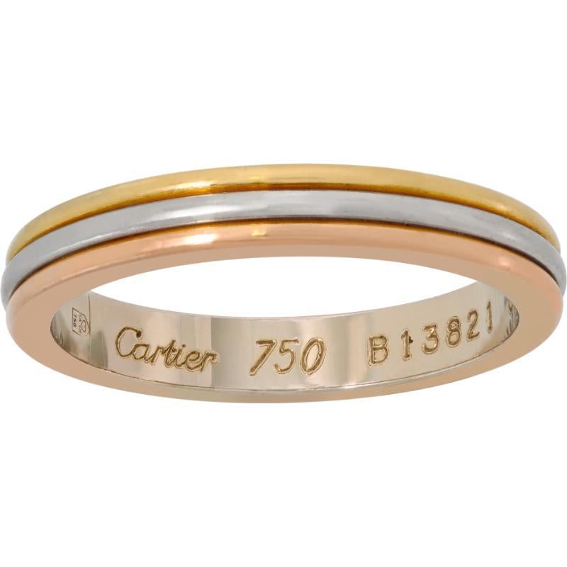 Anillo Cartier Trinity Oro Amarillo Rosa Blanco