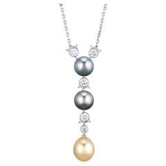 Cartier Triple-Pearl Lavalier