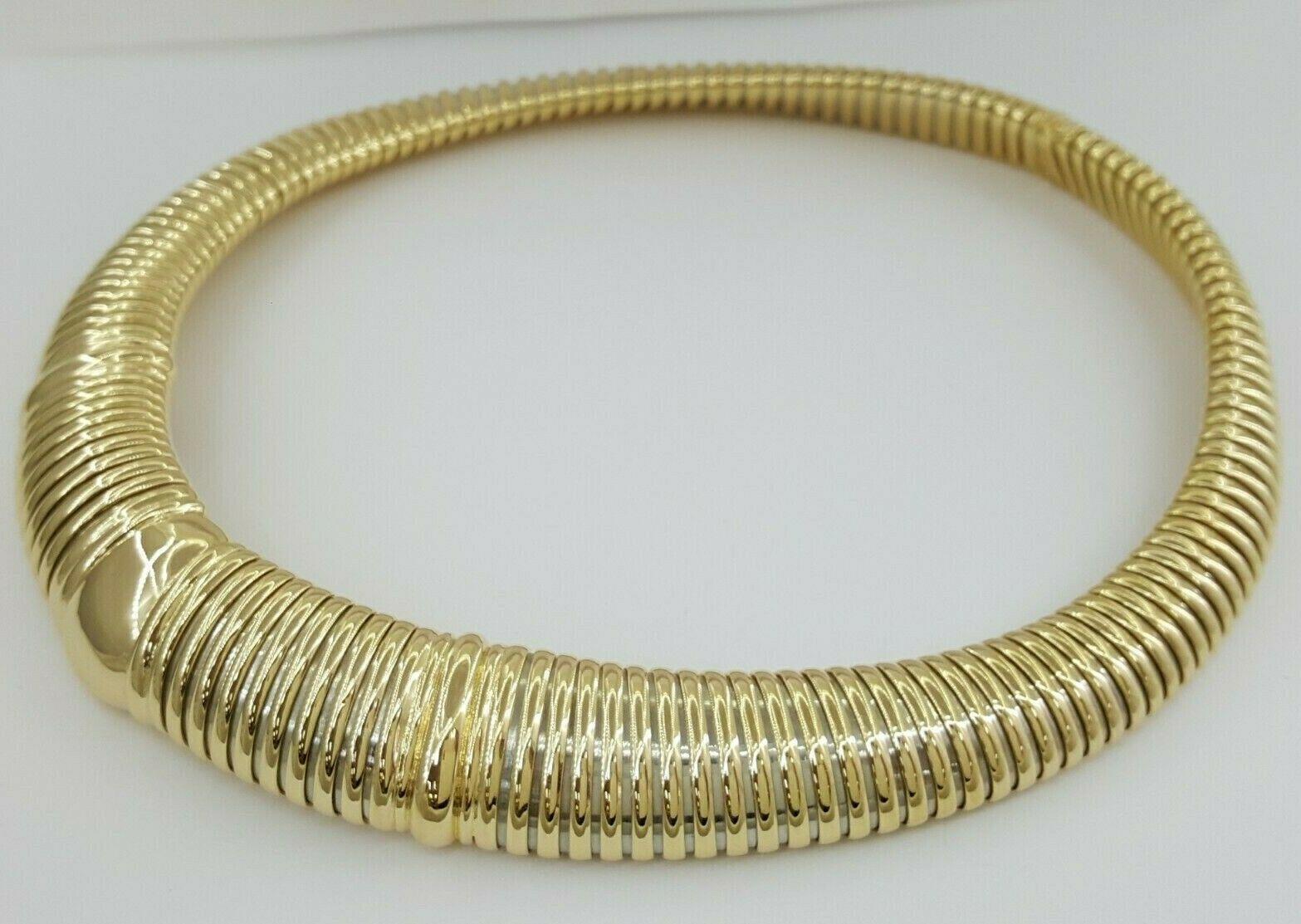 Cartier Tubogas 94 Grams of 18 Carat Yellow Gold In Good Condition In Chicago, IL