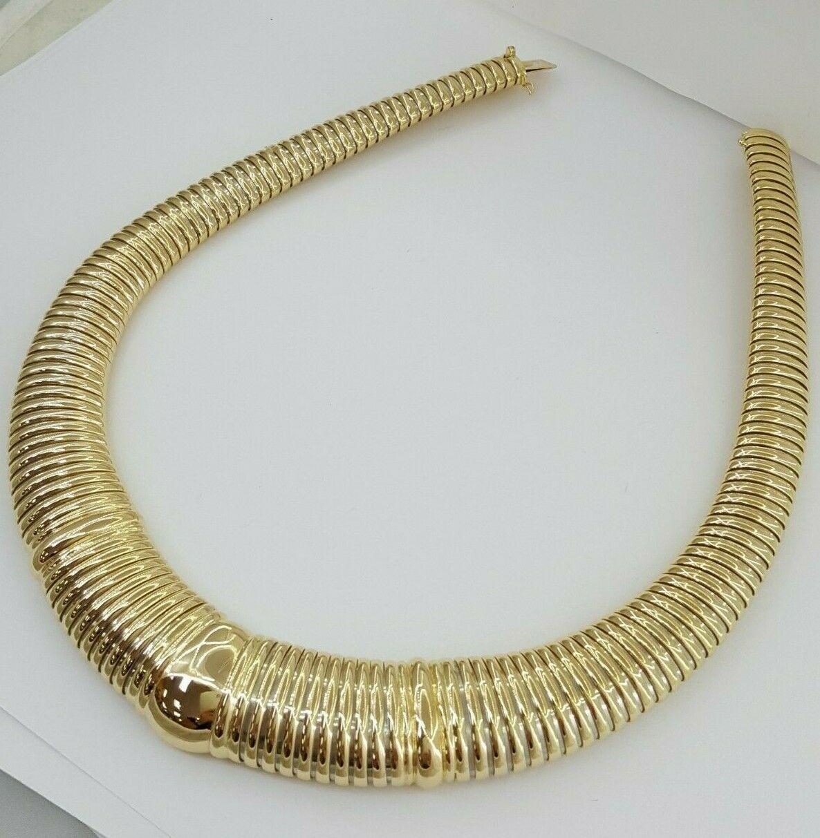 Women's or Men's Cartier Tubogas 94 Grams of 18 Carat Yellow Gold