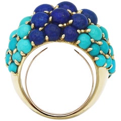 Cartier Turquoises Lapis Ring