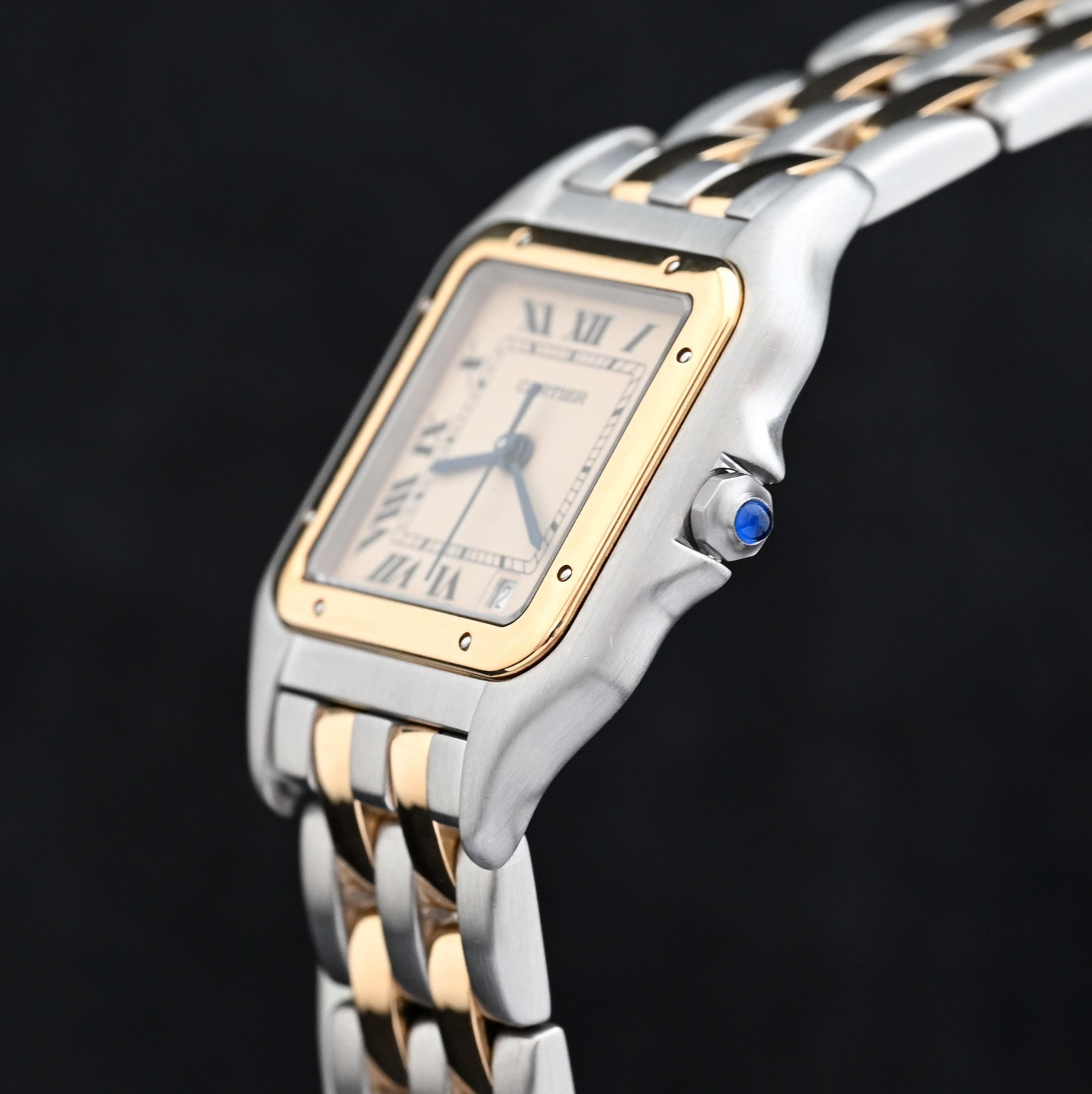 Women's or Men's Cartier Two-Tone Quartz Panthere De Cartier 187949 still under Cartier warranty