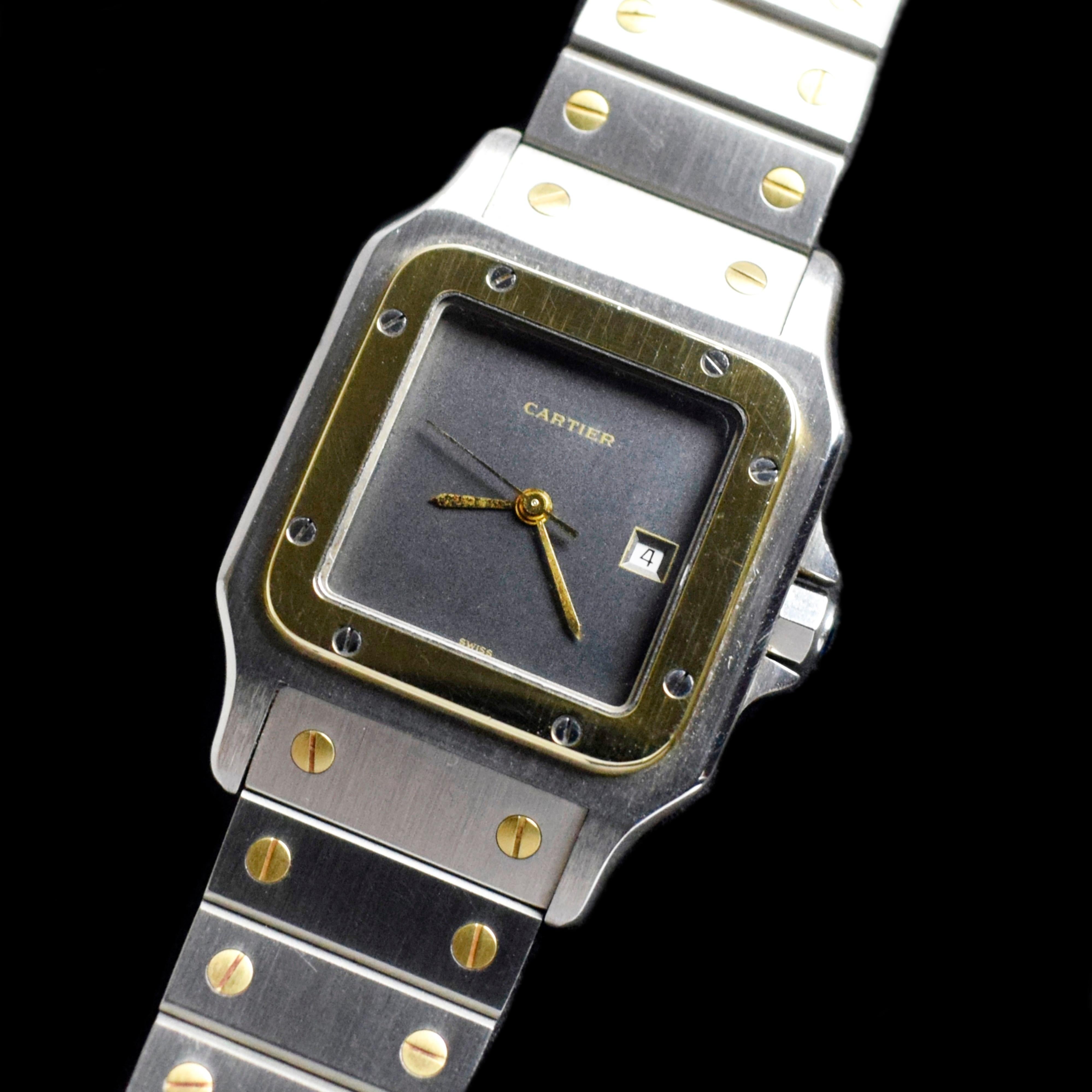 Brand: Cartier
Model: Santos 2961
Year: 1980 – 1990’s
Serial Number: 2961xxxxx

Reference: C04270

This exquisite Cartier Santos, affectionately known as the 