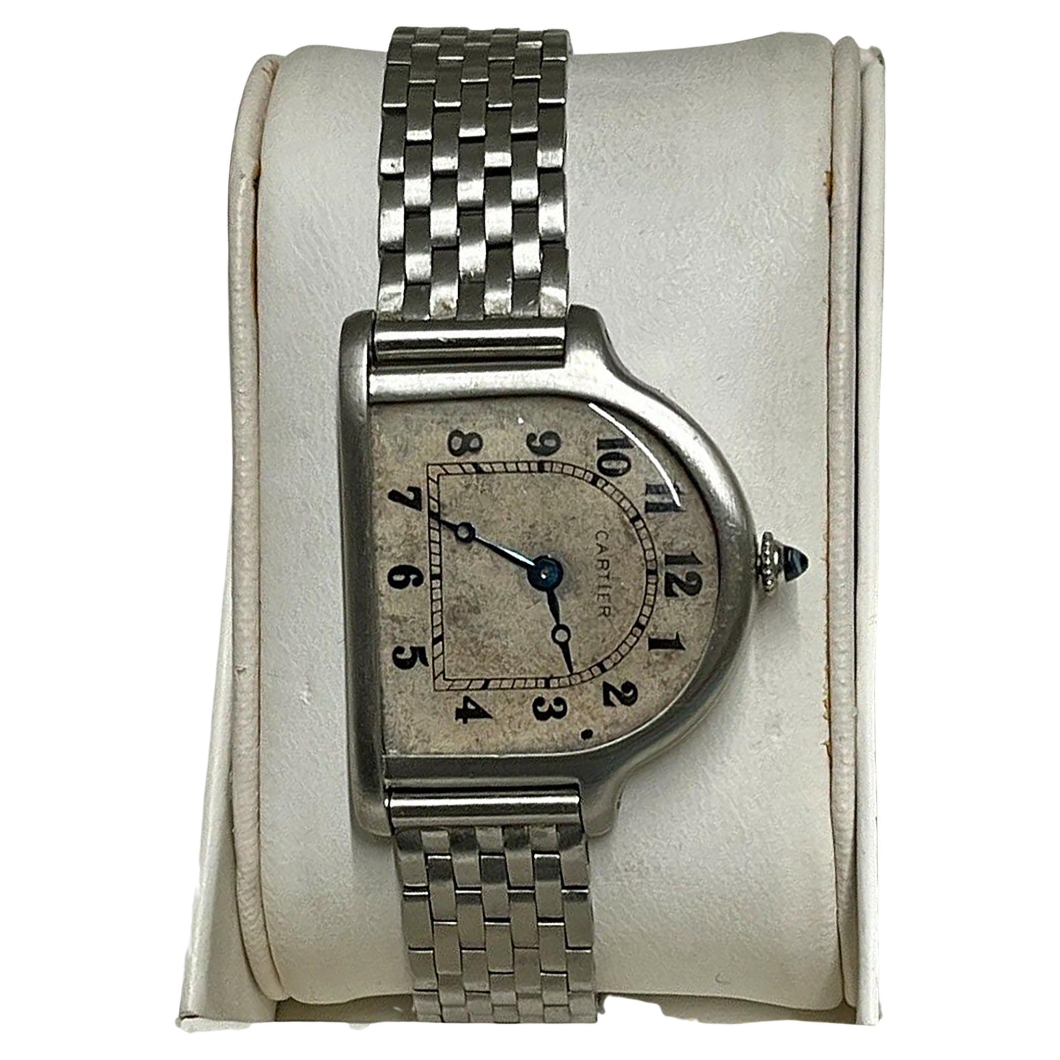 Cartier Unique Vintage circa 1920s Cloche "Bell" Watch