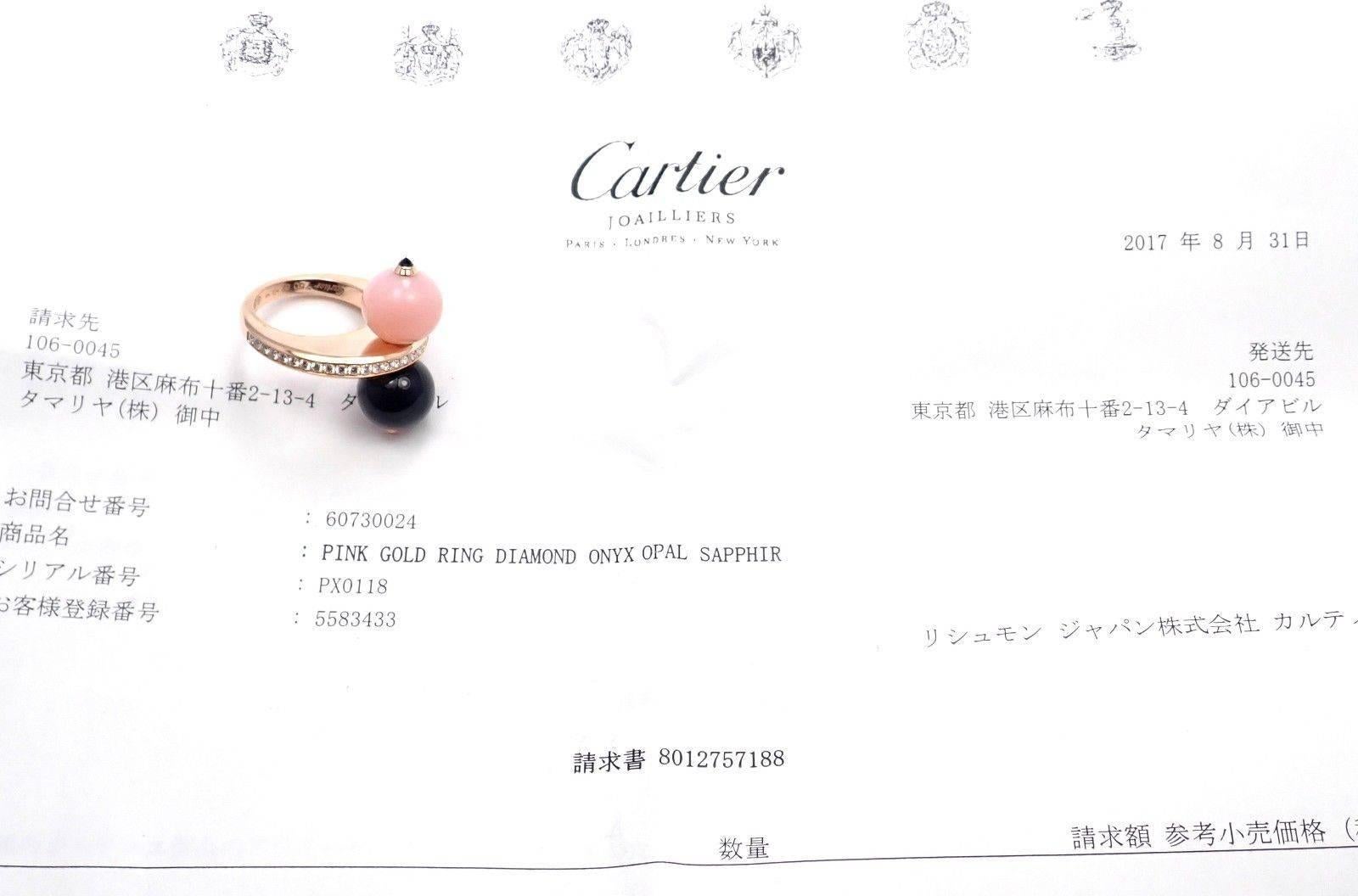 cartier opal ring