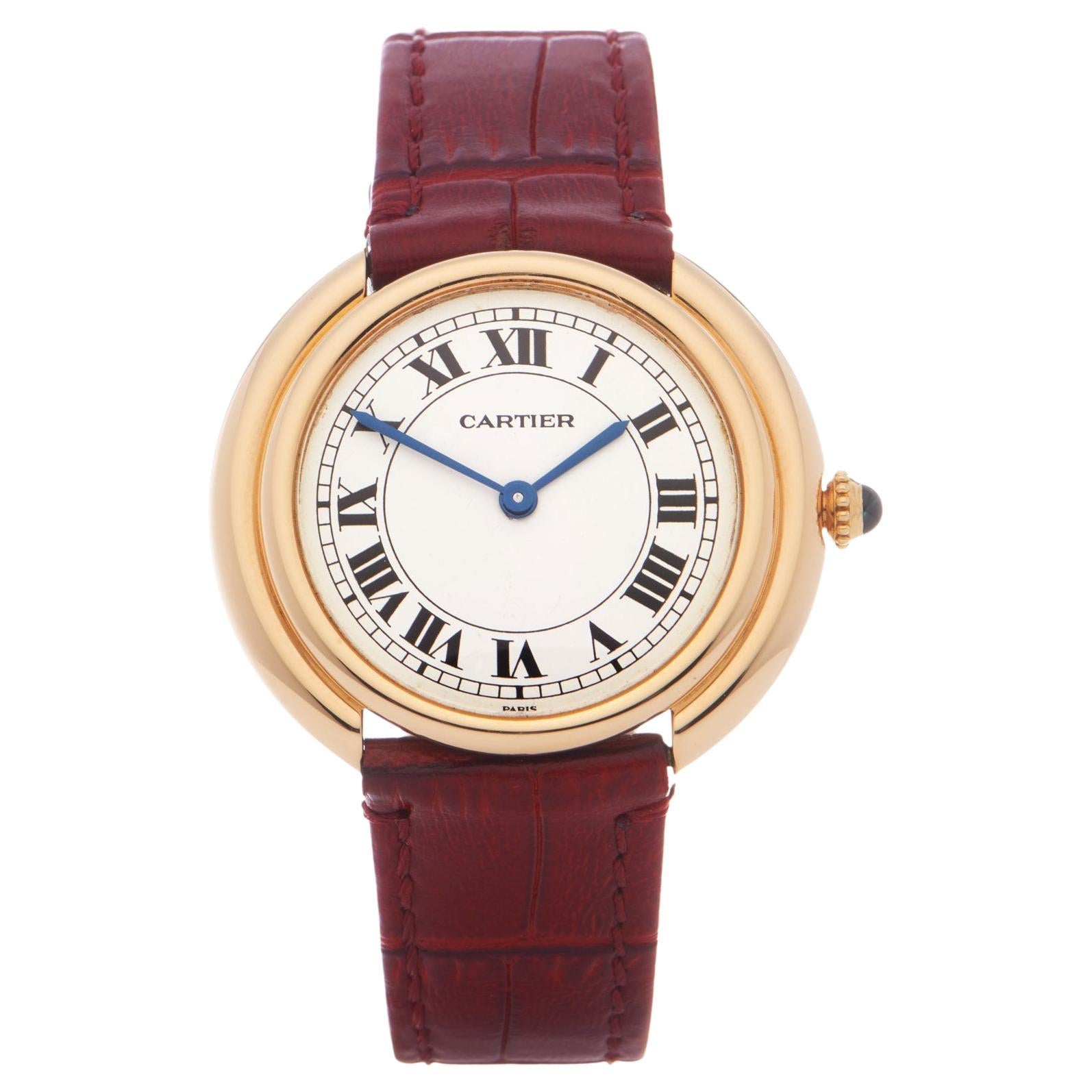 Cartier Vendome 0 78090 Unisex Yellow Gold 0 Watch
