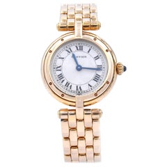 Cartier Vendome 18 Karat Yellow Gold Wristwatch Ref. 001949