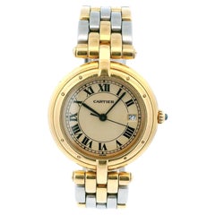 Cartier Vendome Large 8839647 18K Yellow Gold  & Two-Tone Bracelet Watch