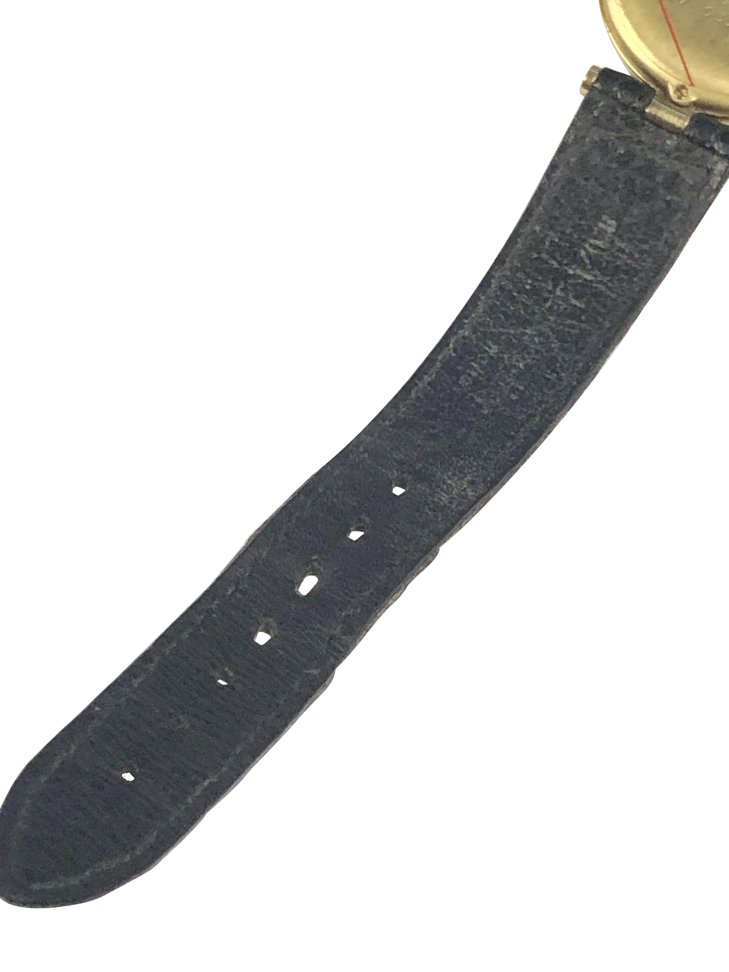 Cartier Vendome Large Vermeil Must de Cartier Quartz Wristwatch For Sale 2